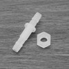 VGOL Plastic Pagoda Connector 6mm Straight Plug Plastic Barbed Wire