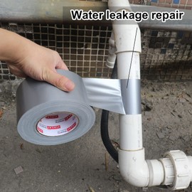 JIALAI HOME Duct Tape 3 inch, Industrial Grade Silver (Gray) Tape 3 inches x 55 Yards (164 ft), 9 Mil Heavy-Duty, Waterproof, UV Resistant for Crafts & Home Improvement