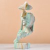 Thinker Statue Vivid Shape Compact Synthetic Resin Attractive Decorative Silence