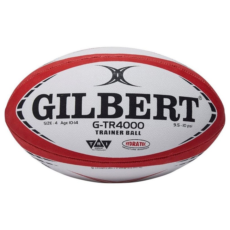 Gilbert G-TR4000 Rugby Training Ball - Red (4)