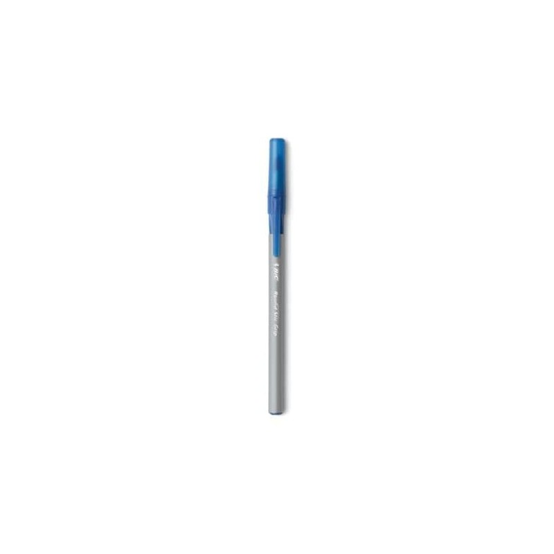 Ultra Round Stic Grip Ballpoint Stick Pen, Blue Ink, Medium,