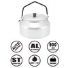 Camping Kettle Lightweight Aluminum Alloy Portable Camp Tea Pot Coffee