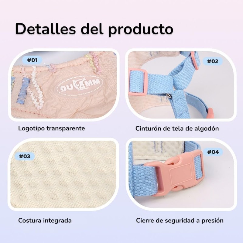Pechera Arnés para Perros pequeños, Arnés para Perro Ajustable Reflectante