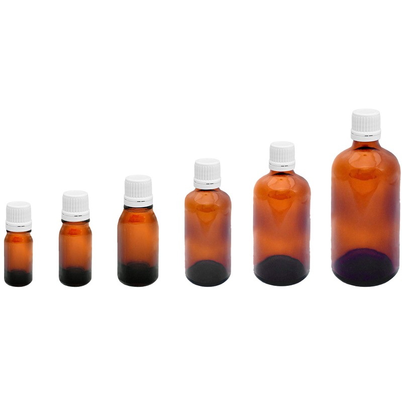 MV-Versand Homöopathieversand München 10 x 50 ml pharmacist bottle brown