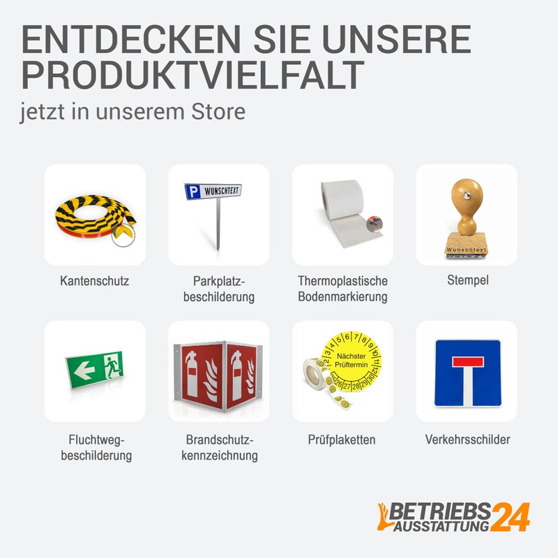 Operation AUSSTATTUNG24 1000030 Emergency Exit Sign Emergency Characters (Additional) Exit