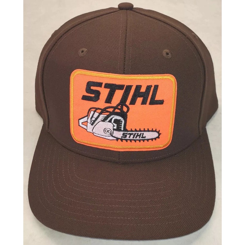 Richardson STIHL Orange Patch Baseball Hat / Richardson 514 Adjustable