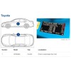 Genuine Colors Paint Pen Mauritius Blue 788 for Toyota Yaris