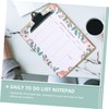 SEWACC 2pcs Tear-Off Weekly Planning Notepad Desk Planner to-do List