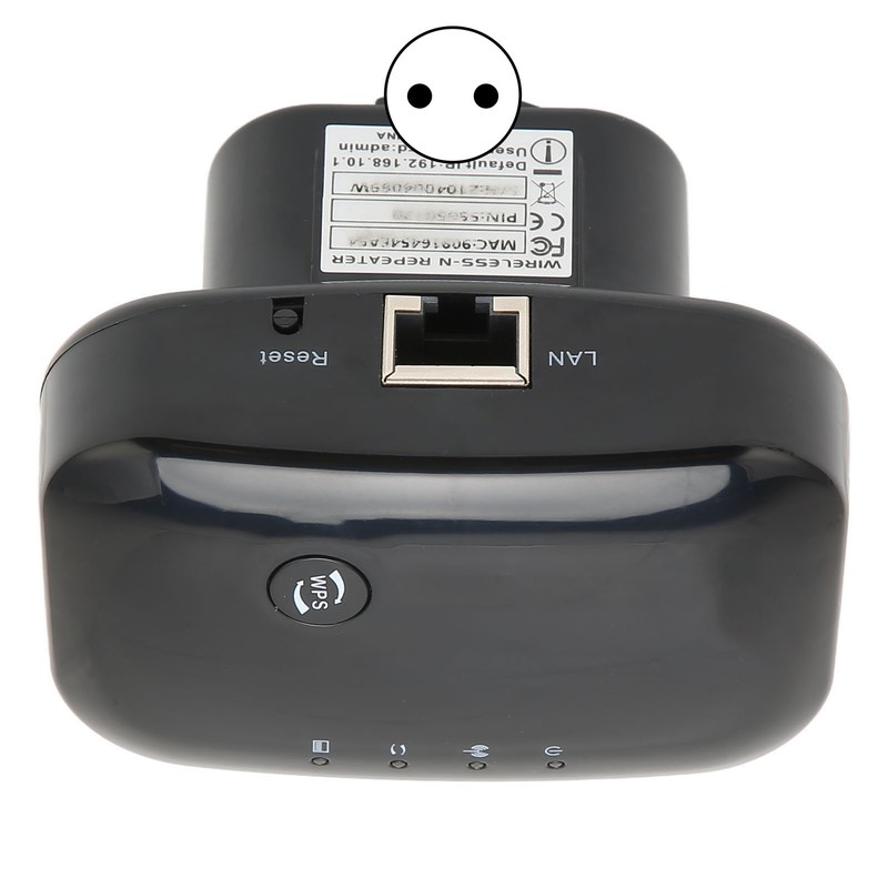 WIFI Extender 360 Degree Wireless Coverage 300Mbp 2.4Ghz LAN Port