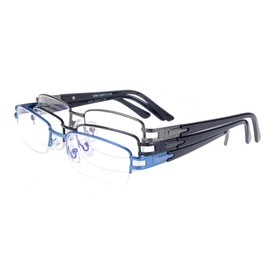 SANHOOPOLO Blue Light Blocking Glasses For Men/Women Computer Blue Light Blocking Glasses Clear Lens Computer Reading (Gray)