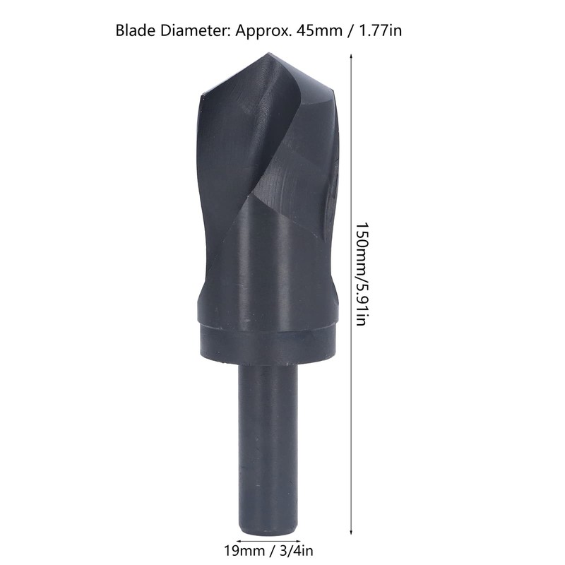 Reduced Shank Drill Bit 45mm Diameter Twist Drill Bit Precision