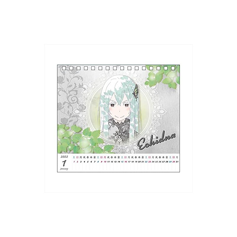 Re:Zero - Starting Life in Another World Desk Calendar