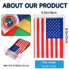 100 Countries String Flags Banner, JAYUWE 98.4FT/30M International Flag Bunting