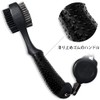 Golf Club Brush, Clean, Maintenance Tool, Wire, Nylon, Needle Storage,