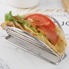 Taco Holder Stand Stainless Steel Taco Rack Tray Stand Up