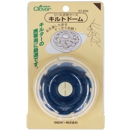 クロバー リール式針ケース「キルトドーム」 57-694