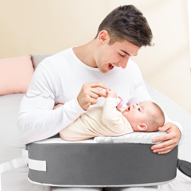 Dresime Nursing Pillow for Breastfeeding Pillows with Removable Wedge Pillow