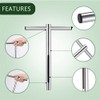 Soil Sample Probe 12 Inch with T Handle, Soil Sampler