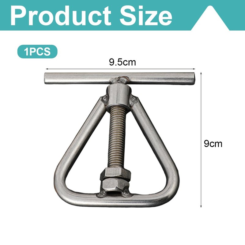 UZEXYO Heavy Duty Nut Cracker for All Nuts Black Walnut