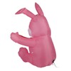4.9ft Easter Inflatable Bunny Happy Easter Bunny Decoration Outdoor Blow