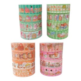 YD 16 Washi Tapes Journal Scrapbooking Cintas Decorativa Kawaii