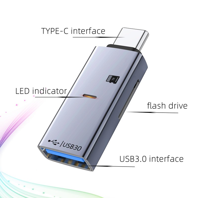 Liaoan OTG Adapter USB C to USB 3.0 Data Transfer