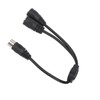 DIN 7 Pin Male to 2 DIN 7 Pin Female