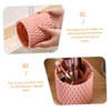 FOMIYES 2pcs Makeup Brush Bucket Rotatable Vanity Brush Organizer and