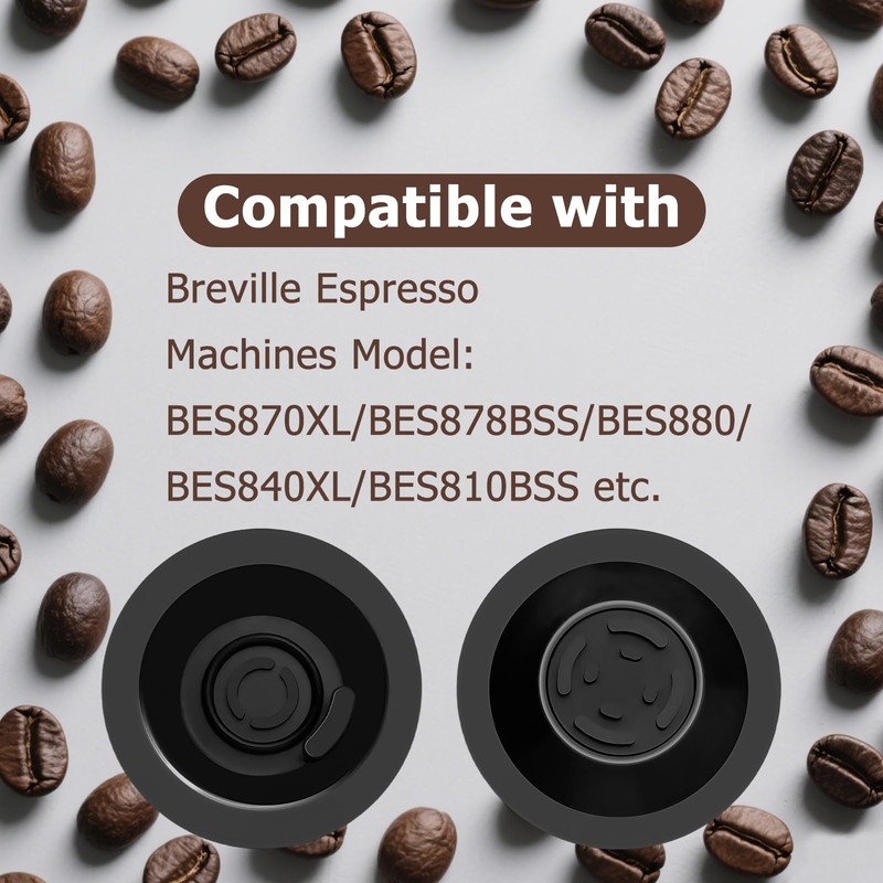 4 Pack 54mm Espresso Backflush Cleaning Disc For Breville Espresso