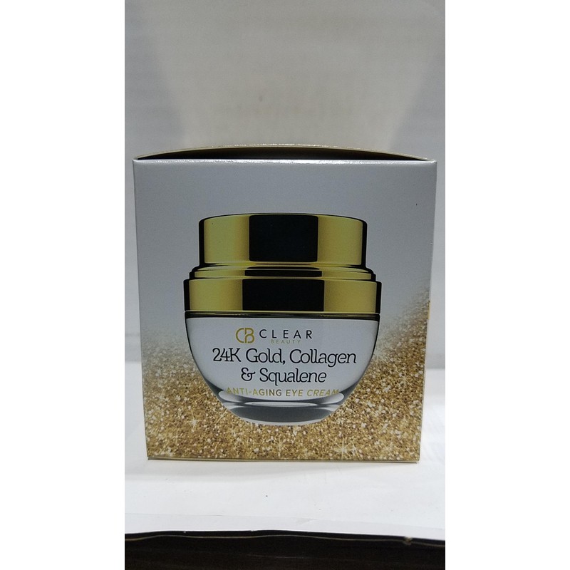 Clear Beauty 24k Gold & Collagen Under Eye Cream -