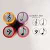 Music Notes Pre-Inked Stamp Set – Treble & Bass Clef,