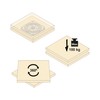 Emuca - Swivel Platform/Rotating Base of 360° for Cabinet/TV Screen,