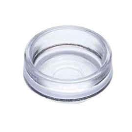 Heavy Duty Castor Cups 37mm Pack of 4 Clear Extra Strong Protect Wooden, Laminate, Tiled Floors and Carpets from Wheel Damage and Scratches Caused by Furniture Chair Bed Sofa and Table Legs