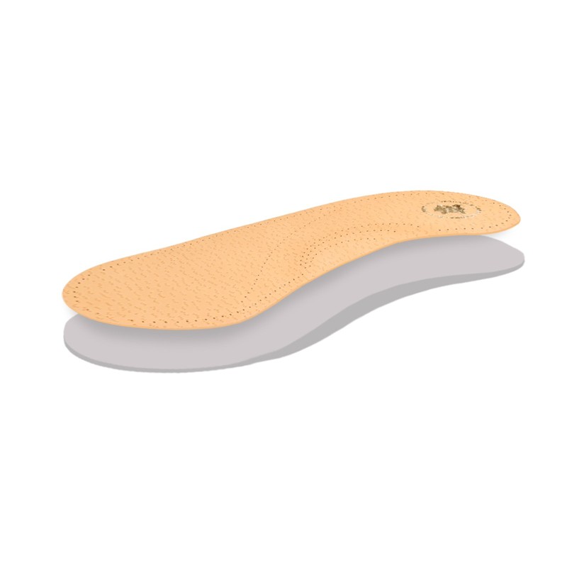 Orthotic leather insoles for fallen longitudinal arch, Kaps Anatomix, all