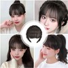 Bangs Wig, Partial Wig, Braid Headband, Natural, Lightweight, Breathable, Easy