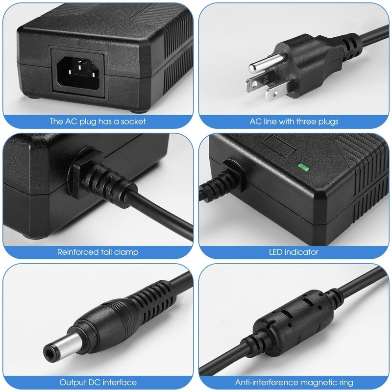19.5V 10.26A 200W Power Supply, Compatible with Sony TVs, Comes