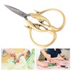 Scissors Retro DIY Swan Shaped Cross Stitch Household Cloth Cutting