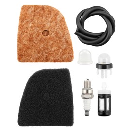 Air Filter Set 41491201800 Fit for Stihl FS94 FS94r KM94 HL94, Replace 4149-120-1800 605-815, with Spark Plug Oil Filter Fuel Line Kits