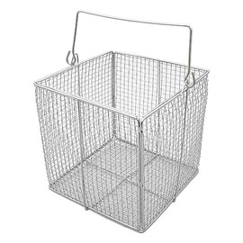 As One Stainless Steel Square Cleaning Basket Small 150 / 1-3451-01