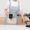 Ftuency Cute Cotton Apron for Women, Adjustable Bib Cooking Kitchen