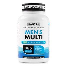 Multivitamínico De Hombre De 365 Cápsulas | Mantra Nutrition