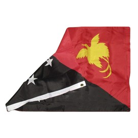 Trade Winds 2x3 Papua New Guinea Flag 2'x3' House Banner Grommets Premium Fade Resistant