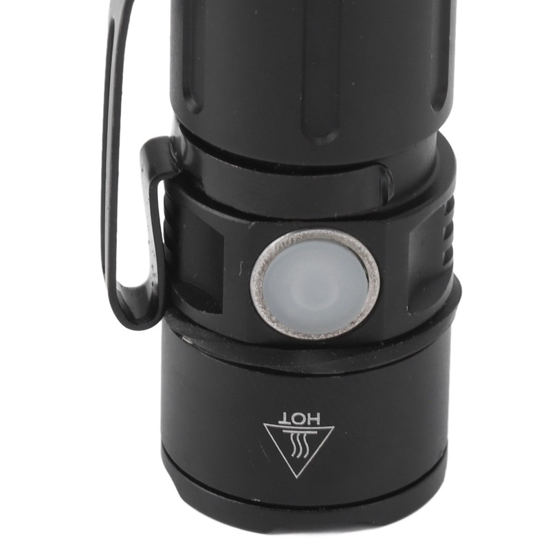 Small Flashlight USB Rechargeable 5 Modes 1000LM Waterproof Compact Mini