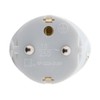 Inconnu Socket Adaptor M France/F Italy, White