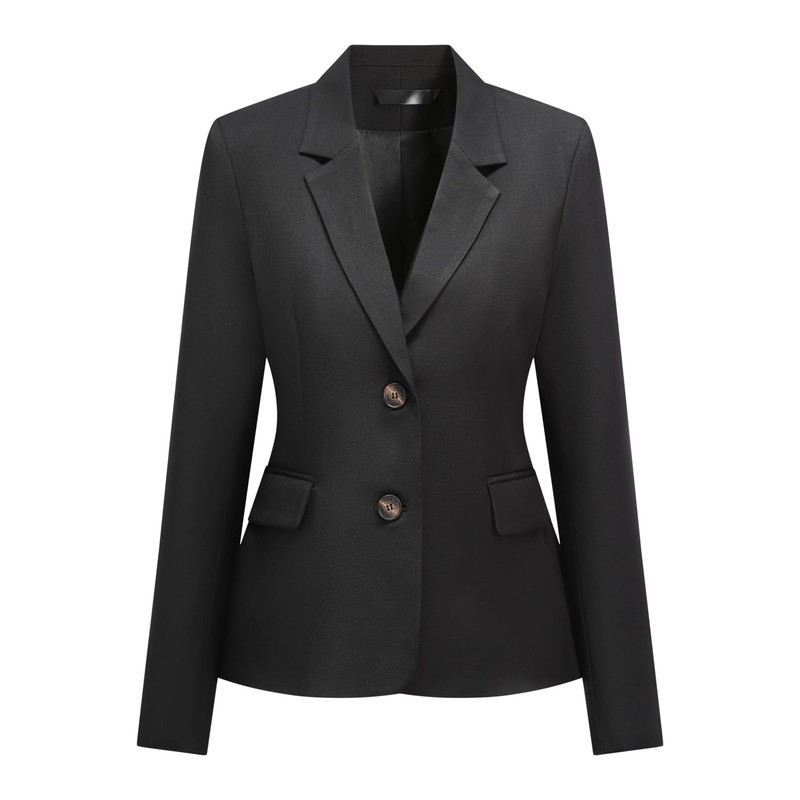 [ByFshow] リクルートスーツ レディース パンツスーツ スーツ 2点セット就活スーツ 二つボタン カジュアル フォーマル 着痩せ