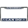 U.S. Navy Seabees Can Do License Plate Frame