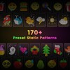 YEELIGHT Smart Curtain Lights, 5x6.5 Ft, 475 LEDs, APP Control,