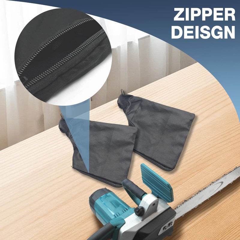Asheyya 2 Pcs Mouse Sander Dust Bag for 255 Miter