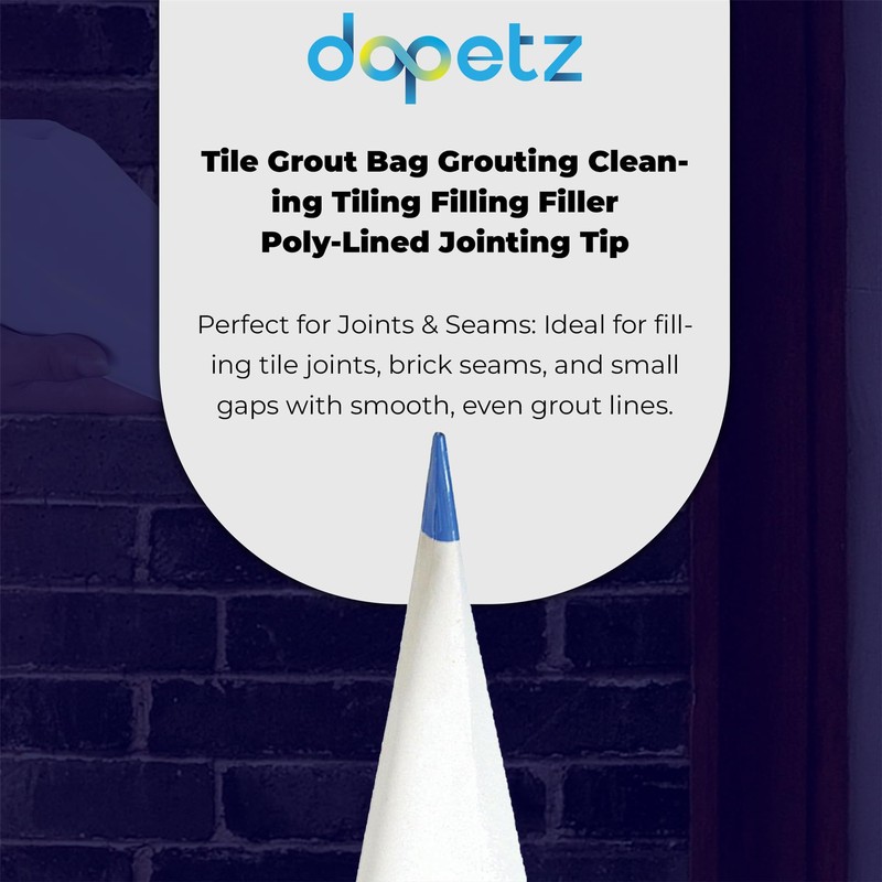 Dapetz ® Tile Grout Bag for Grouting, Cleaning, Tiling, Filling,
