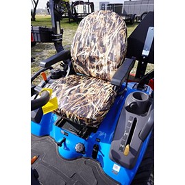 Durafit Seat Covers, LS MT125 Tractor Choose Camo Waterproof Seat Covers for Tractor, Check Picture Matches Your Seats. Two Piece seat (SA C)